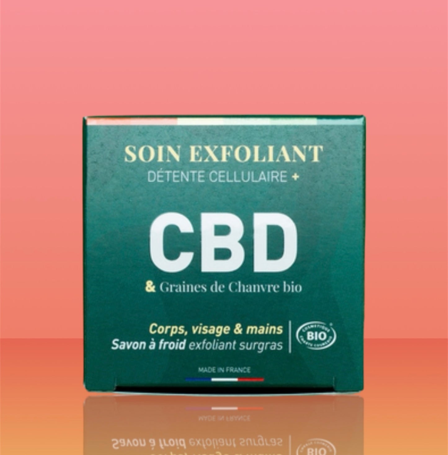 Soin Exfoliant Détente Cellulaire CBD - Savon à froid - 90g