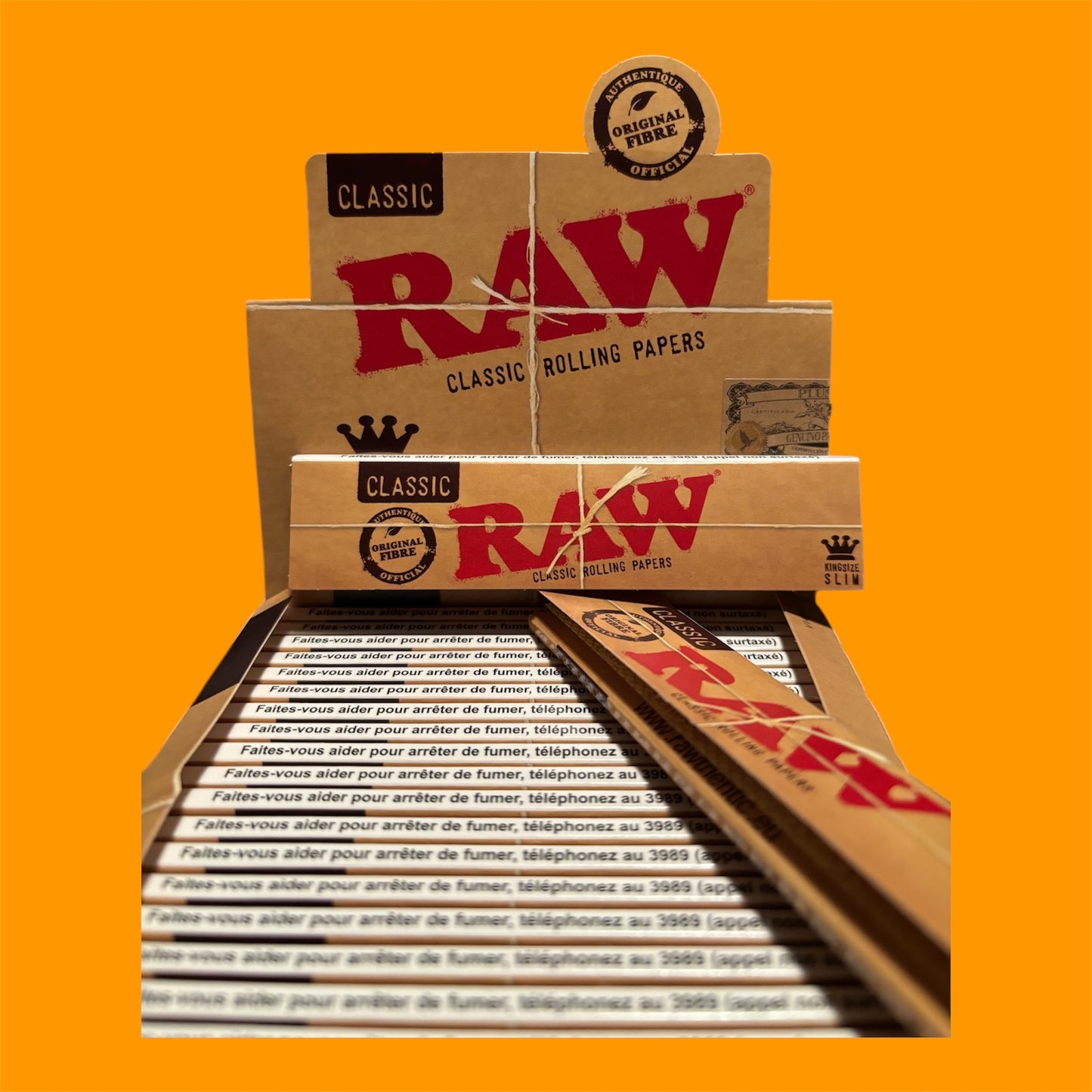 Carnet de 32 feuilles RAW - Slim